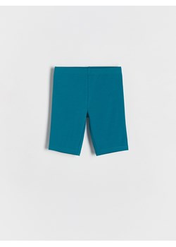 Reserved - Bawełniane kolarki - morski ze sklepu Reserved w kategorii Spodenki dziewczęce - zdjęcie 188093615