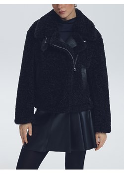 Reserved - Kurtka z imitacji baranka - czarny ze sklepu Reserved w kategorii Kurtki damskie - zdjęcie 188093679