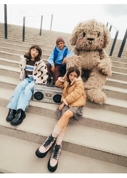 Reserved - Buty trekkingowe z ociepleniem - czarny ze sklepu Reserved w kategorii Buty zimowe dziecięce - zdjęcie 188093965