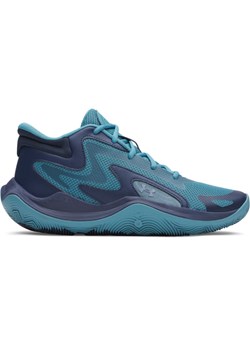 Buty do koszykówki uniseks Under Armour UA JET \'25 - granatowe ze sklepu Sportstylestory.com w kategorii Buty sportowe męskie - zdjęcie 188094209