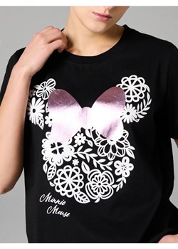 Sinsay - Bawełniana koszulka z nadrukiem Minnie Mouse - czarny ze sklepu Sinsay w kategorii Bluzki damskie - zdjęcie 188094487