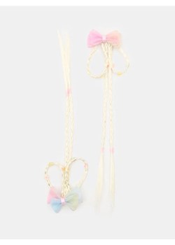 Sinsay - Spinki do włosów w kształcie kokardy 2 pack - wielobarwny ze sklepu Sinsay w kategorii Ozdoby do włosów dziewczęce - zdjęcie 188094526