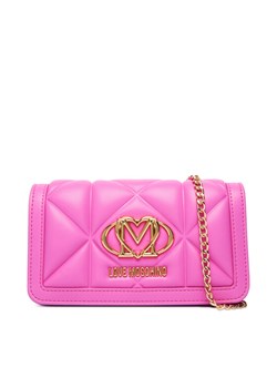 Torebka LOVE MOSCHINO JC5640PP1OLC0604 Różowy ze sklepu eobuwie.pl w kategorii Kopertówki - zdjęcie 188094598