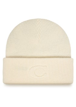 Czapka Coach CCL44 Écru ze sklepu eobuwie.pl w kategorii Czapki zimowe damskie - zdjęcie 188094627