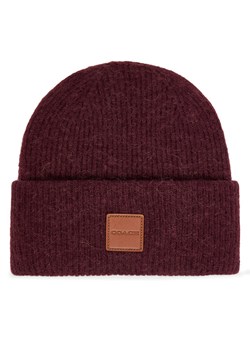 Czapka Coach CU825 Fioletowy ze sklepu eobuwie.pl w kategorii Czapki zimowe damskie - zdjęcie 188094649