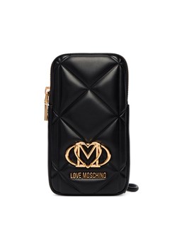Etui na telefon LOVE MOSCHINO JC5645PP1OLC0000 Czarny ze sklepu eobuwie.pl w kategorii Etui - zdjęcie 188094679