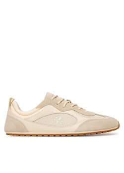 Sneakersy Tory Burch 176839 Beżowy ze sklepu eobuwie.pl w kategorii Buty sportowe damskie - zdjęcie 188094699