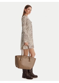 Calvin Klein Torebka Ck Medium Dome Tot LV04F3344G Beżowy ze sklepu MODIVO w kategorii Torby Shopper bag - zdjęcie 188095605