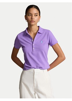 Polo Ralph Lauren Polo 211870245012 Fioletowy Slim Fit ze sklepu MODIVO w kategorii Bluzki damskie - zdjęcie 188095656