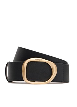 TWINSET Pasek Damski 252TA402A Czarny ze sklepu MODIVO w kategorii Paski damskie - zdjęcie 188095665