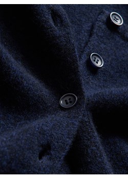 Reserved - Wełniana kamizelka - granatowy ze sklepu Reserved w kategorii Kamizelki męskie - zdjęcie 188096305