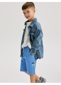 Reserved - Bawełniane szorty - niebieski ze sklepu Reserved w kategorii Spodenki chłopięce - zdjęcie 188096369