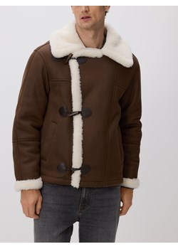 Reserved - Kurtka z kożuchem - brązowy ze sklepu Reserved w kategorii Kurtki męskie - zdjęcie 188096487
