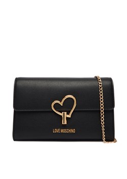 Torebka LOVE MOSCHINO JC4327PP1OLQ0000 Czarny ze sklepu eobuwie.pl w kategorii Kopertówki - zdjęcie 188096696