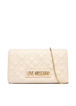 LOVE MOSCHINO Torebka JC4079PP1OLA0110 Écru ze sklepu MODIVO w kategorii Kopertówki - zdjęcie 188096829