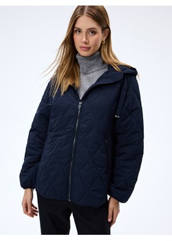 Mohito - Kurtka z kapturem - granatowy ze sklepu Mohito w kategorii Kurtki damskie - zdjęcie 188097417