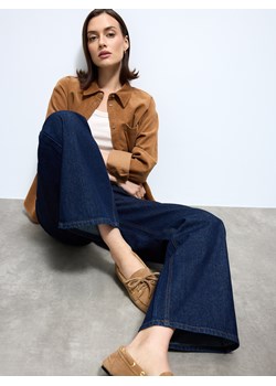 Mohito - Jeansy baggy - granatowy ze sklepu Mohito w kategorii Jeansy damskie - zdjęcie 188097436
