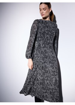 Mohito - Sukienka midi z długim rękawem - czarny ze sklepu Mohito w kategorii Sukienki - zdjęcie 188097457