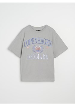 Sinsay - Koszulka z krótkim rękawem - szary ze sklepu Sinsay w kategorii Bluzki damskie - zdjęcie 188098116