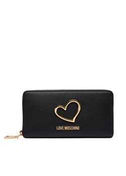 Portfel LOVE MOSCHINO JC5505PP1OLQ0000 Czarny ze sklepu eobuwie.pl w kategorii Portfele damskie - zdjęcie 188098385