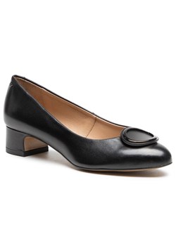 Półbuty Wojas 9290-51 Czarny ze sklepu eobuwie.pl w kategorii Czółenka - zdjęcie 188098479