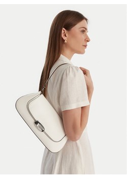 Torebka Calvin Klein Hardware Flap Shoulder Bag LV04F3146G Biały ze sklepu eobuwie.pl w kategorii Torebki damskie - zdjęcie 188098485