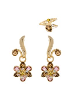 Swarovski Kolczyki Idyllia 5732386 Złoty ze sklepu MODIVO w kategorii Kolczyki - zdjęcie 188098495