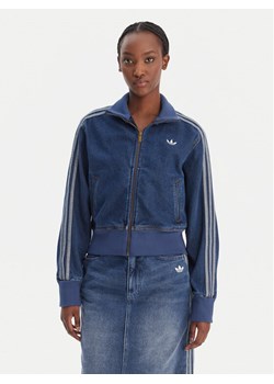 adidas Kurtka jeansowa Firebird KD2913 Niebieski Regular Fit ze sklepu MODIVO w kategorii Kurtki damskie - zdjęcie 188098529