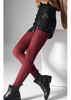 Ciepłe rajstopy z kaszmirem bordowe L2011 Cashmere Viscosa 120 DEN, Kolor bordowy, Rozmiar 2, LEGS ze sklepu Primodo w kategorii Rajstopy - zdjęcie 188099187