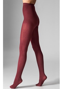 Ciepłe rajstopy z kaszmirem bordowe L2011 Cashmere Viscosa 120 DEN, Kolor bordowy, Rozmiar 2, LEGS ze sklepu Primodo w kategorii Rajstopy - zdjęcie 188099188