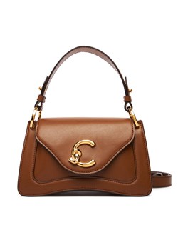 Torebka Coccinelle SSK Coccinelle C-ME Calf E1 SSK 18 04 01 Brązowy ze sklepu eobuwie.pl w kategorii Listonoszki - zdjęcie 188099409