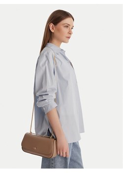 Calvin Klein Torebka Ck Convertible Chain Small Bag LV04F3172G Beżowy ze sklepu MODIVO w kategorii Kopertówki - zdjęcie 188099556