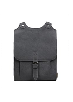 popielaty plecak skórzany Bookpack ze sklepu Słoń Torbalski w kategorii Plecaki - zdjęcie 188099706