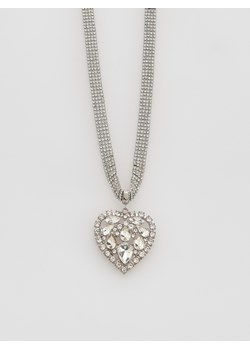 Reserved - Naszyjnik z zawieszką - srebrny ze sklepu Reserved w kategorii Naszyjniki - zdjęcie 188100289