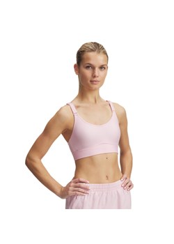 Biustonosz treningowy Under Armour UA Infinity Mid 2.0 Bra - różowy ze sklepu Sportstylestory.com w kategorii Biustonosze - zdjęcie 188100669