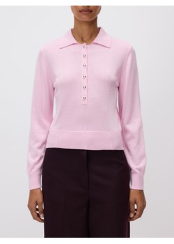 Reserved - Sweter z ozdobnymi guzikami - różowy ze sklepu Reserved w kategorii Swetry damskie - zdjęcie 188100808