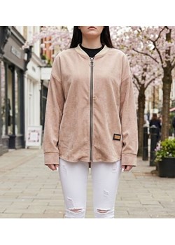 Rozpinana ciemno beżowa bluza damska /H UB801 S331/ ze sklepu Pantofelek24.pl w kategorii Bluzki damskie - zdjęcie 188100988