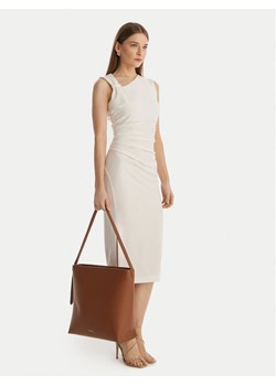 Coccinelle Torebka U4K Coccinelle C-Me Lock E1 U4K 13 01 02 Brązowy ze sklepu MODIVO w kategorii Torby Shopper bag - zdjęcie 188101256