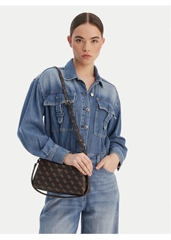 Torebka Guess Noelle II Mini HWQG96 72730 Brązowy ze sklepu eobuwie.pl w kategorii Torebki damskie - zdjęcie 188101475