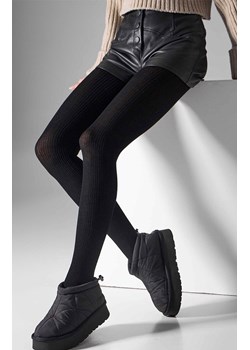 Rajstopy z wełny merino czarne L2010 Wool Merino 120 DEN, Kolor czarny, Rozmiar 2, LEGS ze sklepu Primodo w kategorii Rajstopy - zdjęcie 188101795