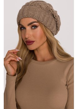 Czapka damska beanie beżowa M897, Kolor beżowy, Rozmiar uniwersalny, MOE ze sklepu Primodo w kategorii Czapki zimowe damskie - zdjęcie 188101868