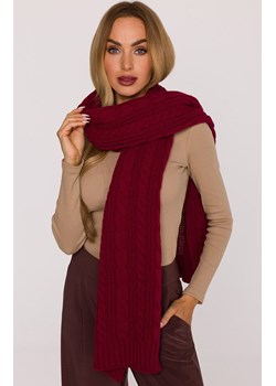 Długi szal damski bordowy M898, Kolor bordowy, Rozmiar uniwersalny, MOE ze sklepu Primodo w kategorii Szaliki i chusty damskie - zdjęcie 188101899