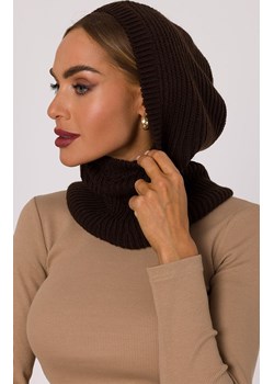Kominiarka typu balaklawa brązowa M899, Kolor brązowy, Rozmiar uniwersalny, MOE ze sklepu Primodo w kategorii Czapki zimowe damskie - zdjęcie 188101918