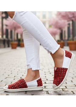 Wsuwane wiosenne buty espadryle /G6-2 15677 T07-4/ ze sklepu Pantofelek24.pl w kategorii Espadryle damskie - zdjęcie 188102165