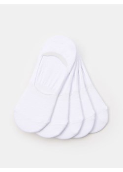 Sinsay - Skarpetki stopki 5 pack - biały ze sklepu Sinsay w kategorii Skarpetki męskie - zdjęcie 188103437