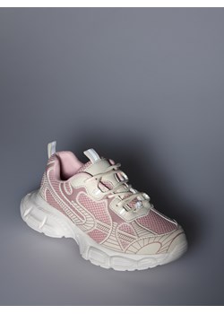 Reserved - Sneakersy z odblaskowymi elementami - brudny róż ze sklepu Reserved w kategorii Buty sportowe dziecięce - zdjęcie 188103576