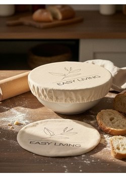 Sinsay - Bawełniane pokrywki 2 pack - kremowy ze sklepu Sinsay w kategorii Dom - zdjęcie 188103595