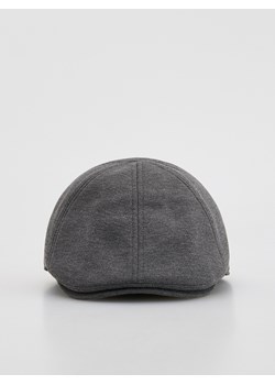 Reserved - Bawełniany kaszkiet - ciemnoszary ze sklepu Reserved w kategorii Kaszkiety męskie - zdjęcie 188103867