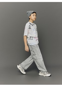 Reserved - Jeansy baggy - jasnoszary ze sklepu Reserved w kategorii Spodnie chłopięce - zdjęcie 188104009