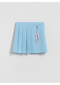Reserved - Plisowana spódnica z zawieszką - jasnoniebieski ze sklepu Reserved w kategorii Spódnice dziewczęce - zdjęcie 188104076